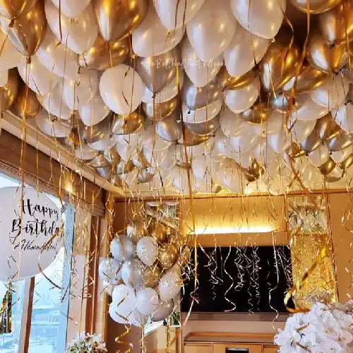 Helium balloon decoration bouquet